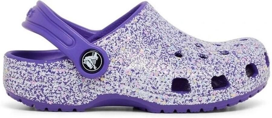 Crocs Classic Glitter Clog Neon Purple US