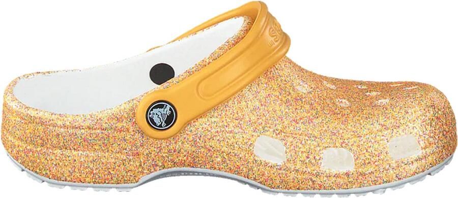 Crocs Classic Glitter Clog Orange 41 42 US M8 W10
