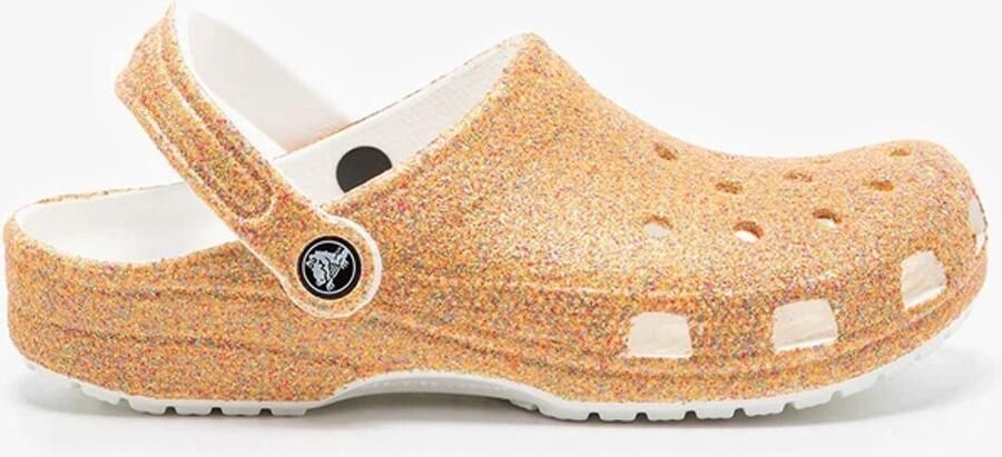 Crocs Classic Glitter Clog Oranje US