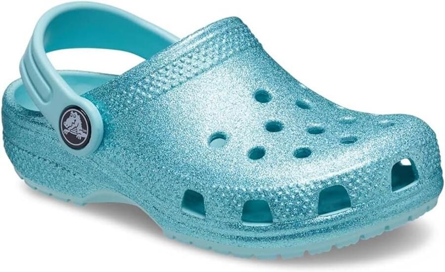 Crocs Classic Glitter Clog Pure Water Blauw US
