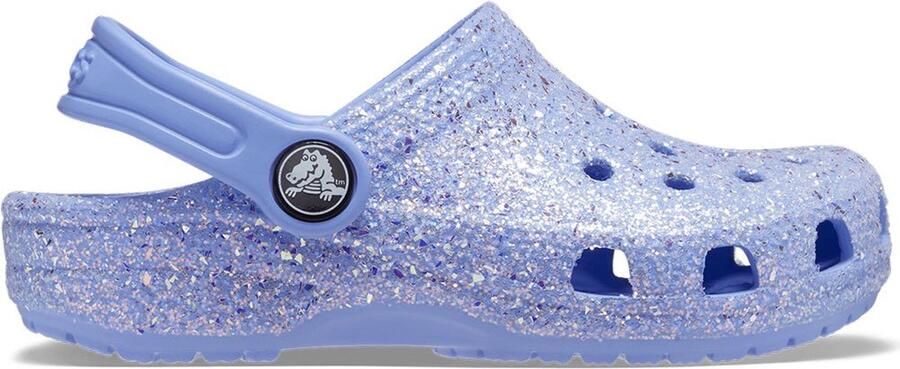 Crocs Sandalen Classic Glitter Clog T 206992-5Q6 Moon Jelly - Foto 3