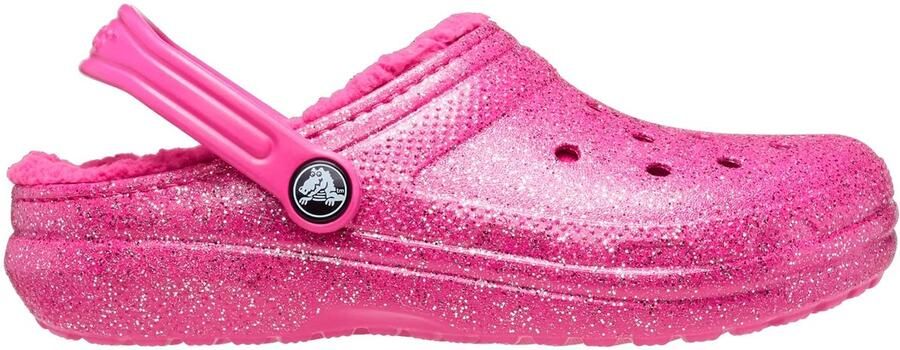 Crocs Classic Glitter Roze Gevoerde Binnenkant US