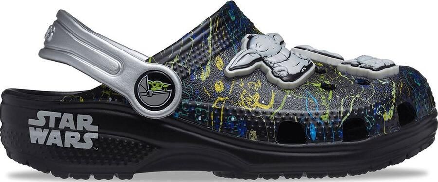 Crocs Sandalen Classic Grogu Clog T Black 207894-001 - Foto 2