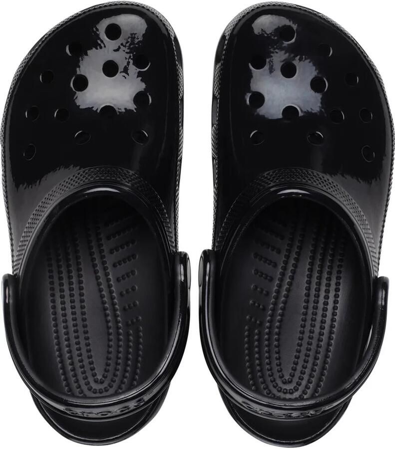 Crocs Classic High Shine Clog Zwart US M11