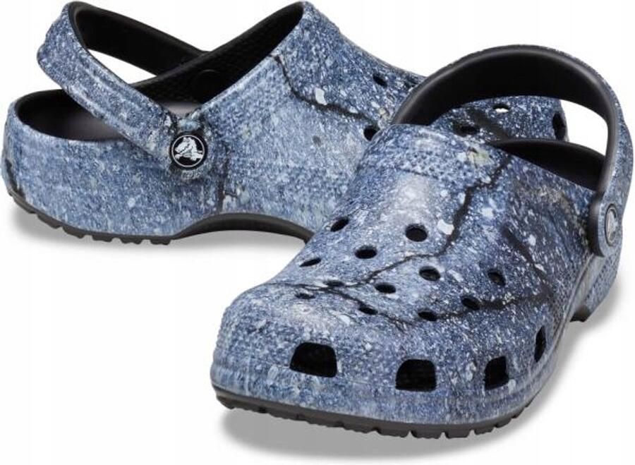 Crocs Classic Hyper Real Clog Vrouwen Multi Zwart