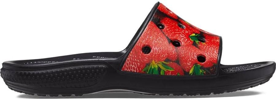 Crocs Classic Hyperreal Slide Zwart US M7 W9