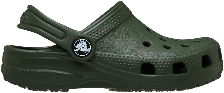 Crocs Kid's Classic Clog T Sandalen olijfgroen groen