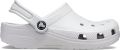 Crocs Kid's Classic Clog Sandalen maat C11 grijs wit - Wit