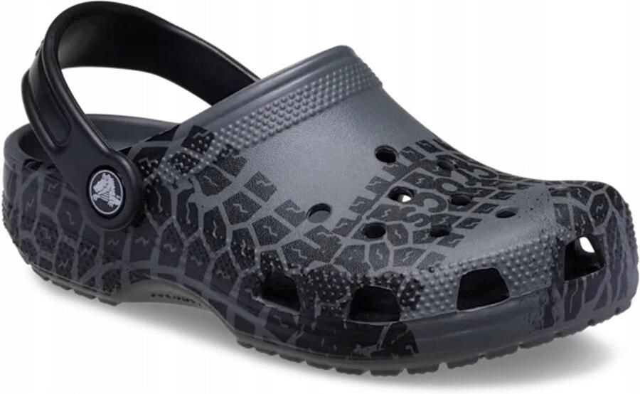 Crocs Classic Serie Kinderklompen Slate Grey Ventilatieopeningen Croslite™ Materiaal