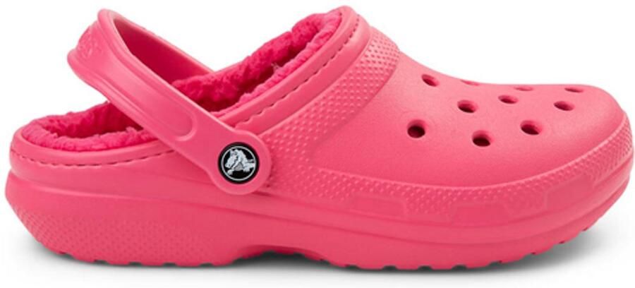 Crocs Classic Lined Clog Sandalen maat M8 W10 roze - Foto 2
