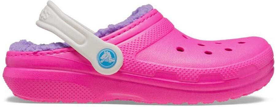 Crocs Classic Lined Clog Slippers roze