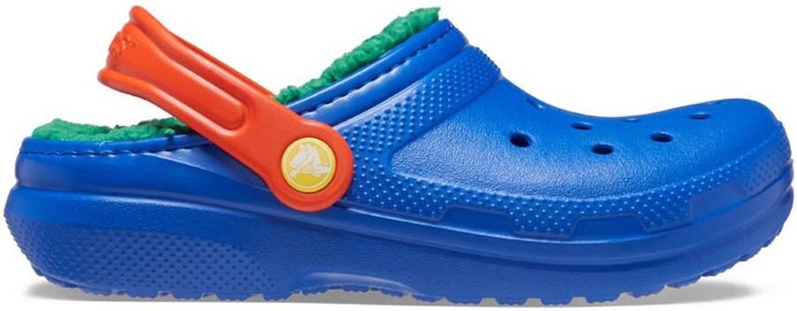 Crocs Classic Lined Clog T Kinderen Clogs Kobalt Blauw