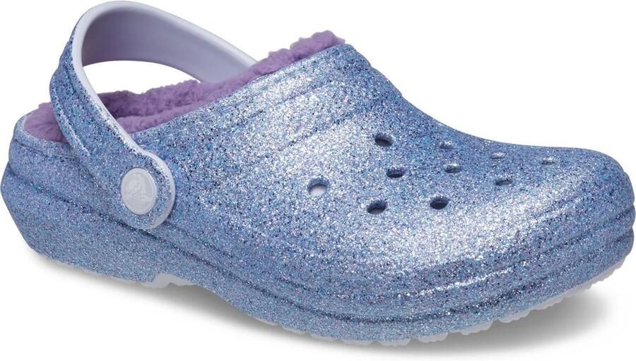 Crocs Classic Lined Frosted Glitter Paars US