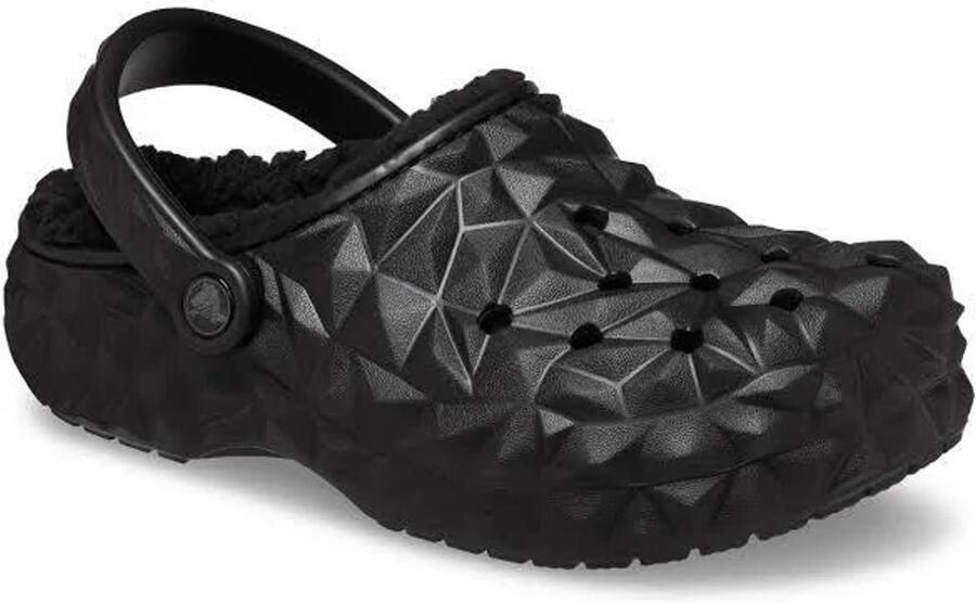 Crocs Classic Lined Geometric Clog Black M10 W12