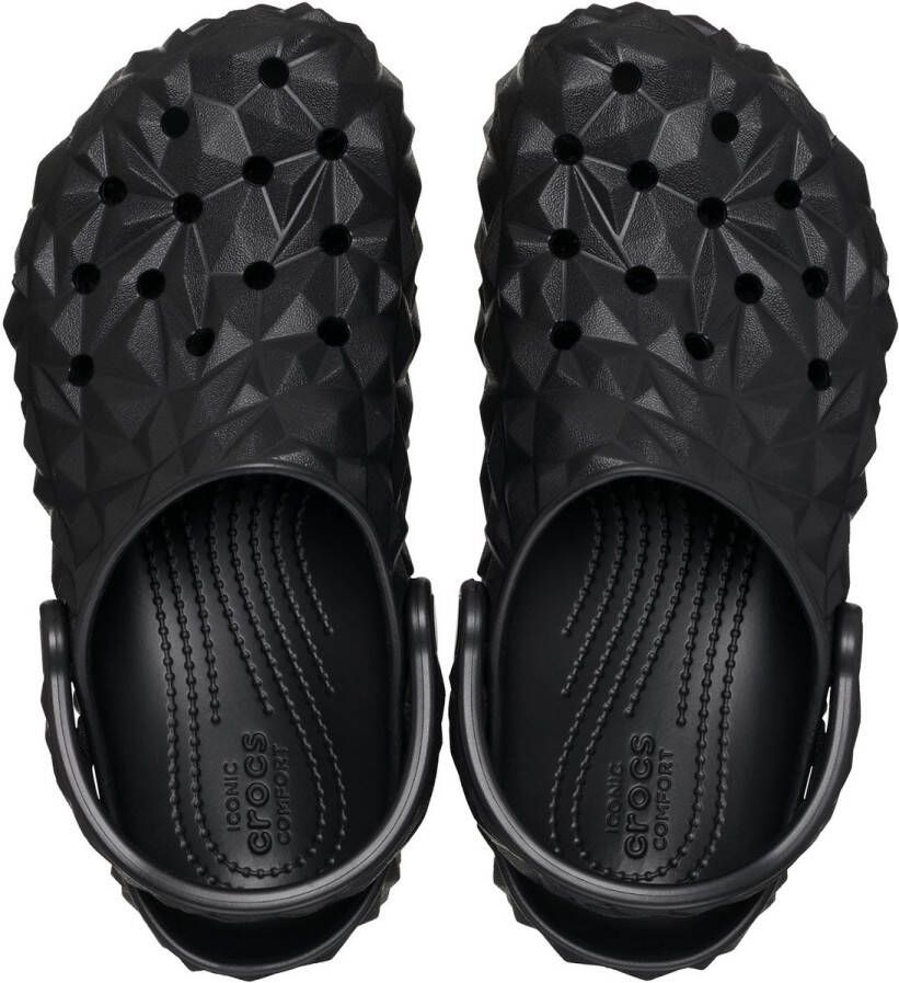 Crocs Classic Lined Geometric Clog Black M7 W9