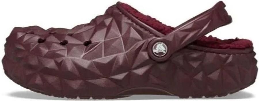 Crocs Classic Lined Geometric Clog Dark Cherry 48 49 US M13