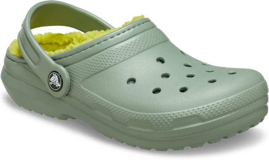 Crocs Classic Lined K Klompen Groen