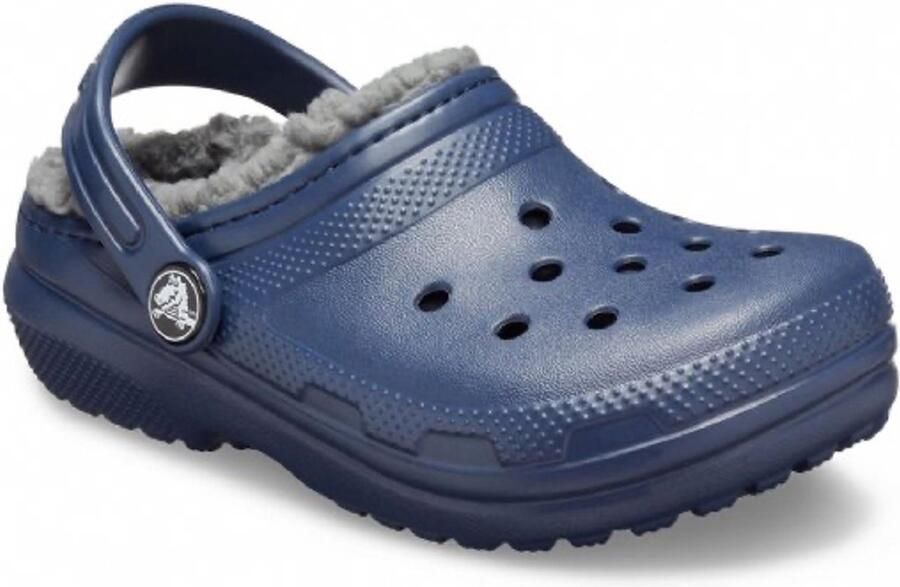 Crocs Classic Lined klomp kids navy charcoal