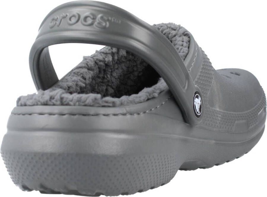 Crocs Pantoffels Classic Lined Clog Tuinclogs slippers clogs met knuffelig faux-bont