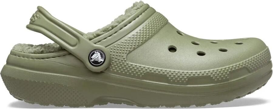 Crocs Classic Lined Klompen Groen