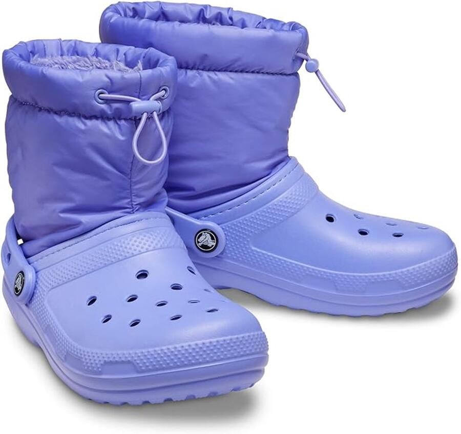 Crocs Classic Lined Neo Puff Boot Digital Violet M5 W7