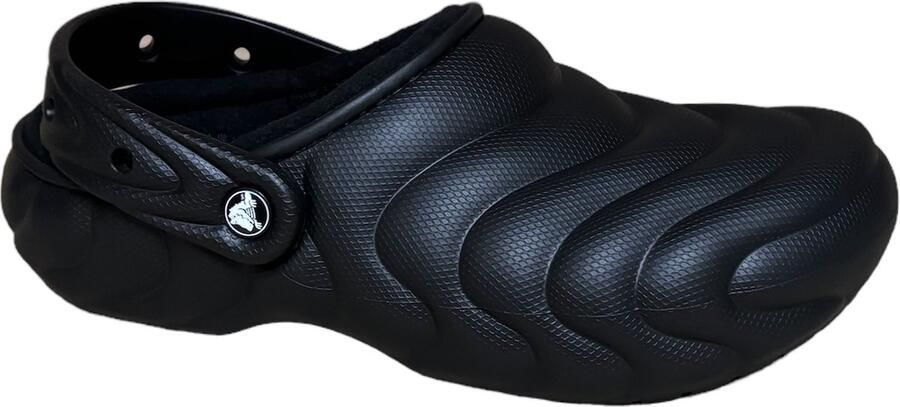 Crocs Classic Lined Overpuff Clog Volwassenen Clogs Zwart