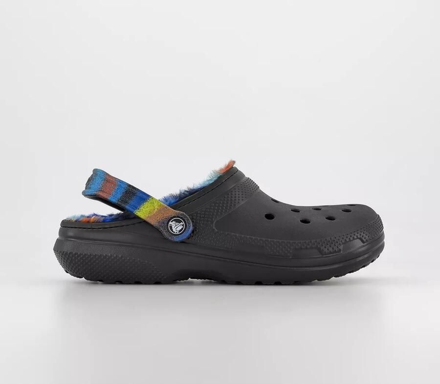 Crocs Classic Lined Spray Dye Clog Pantoffels maat M10 W12 grijs - Foto 2