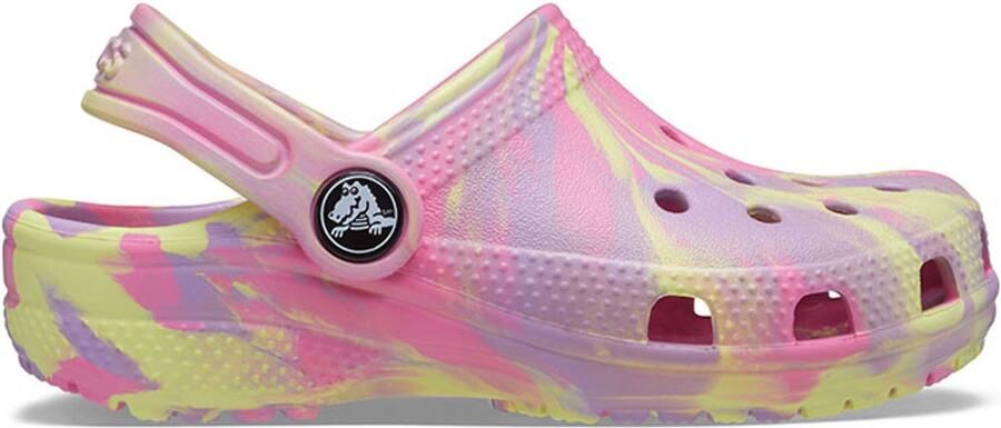Crocs Classic Marbled Clog Pink Lemonade US