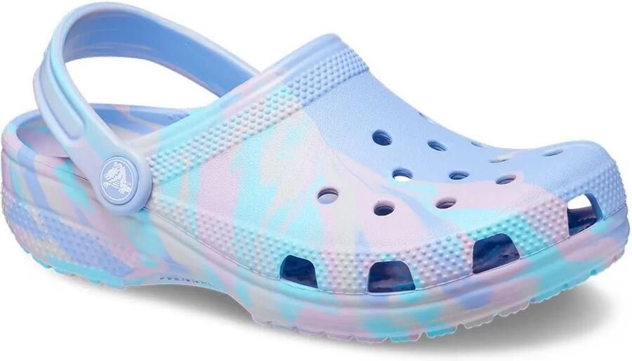 Crocs Classic Marbled Klompen Blauw