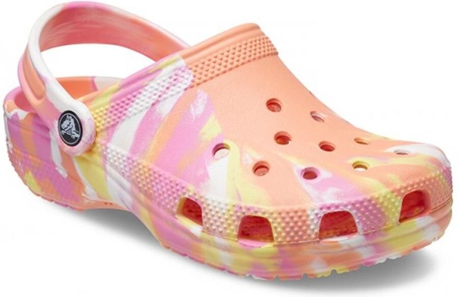 Crocs Classic Marbled Oranje Multi US