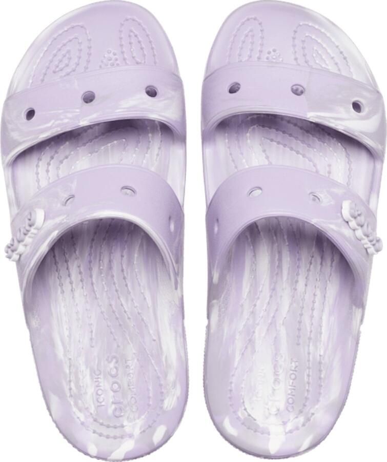 Crocs Classic Marbled Sandal Lavender - Foto 2