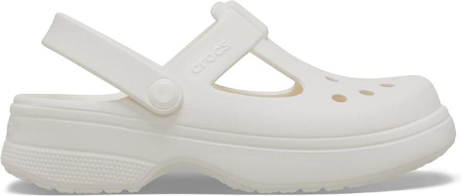 Crocs Classic Mary Jane Klompen 22-23 Chalk Croslite™ - Foto 2