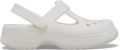 Crocs Classic Mary Jane Clog Kids (210615) Lichtgewicht en comfortabele kinderschoenen unisex wit - Beige