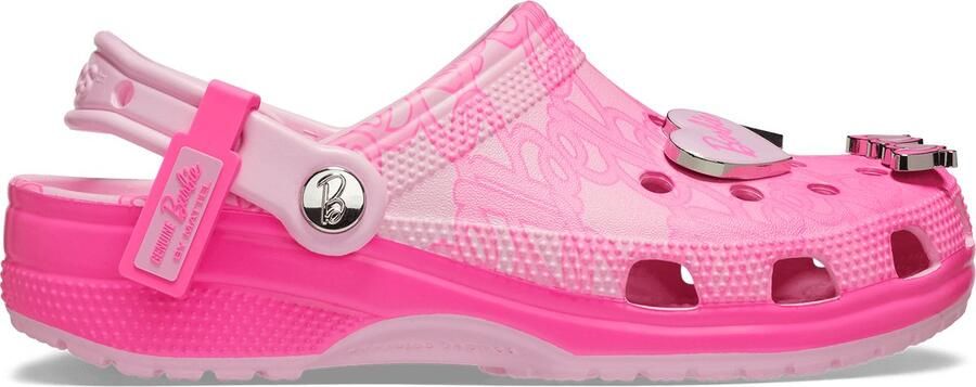 Crocs Classic Mattel Pink Barbie Clogs