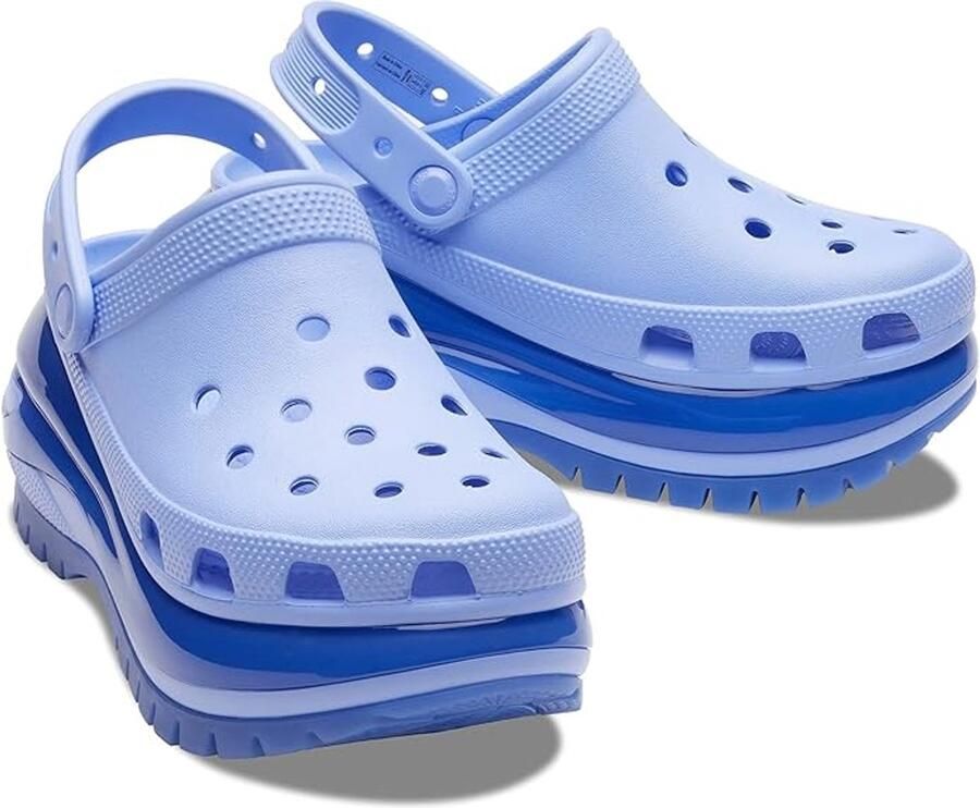 Crocs Classic Mega Crush Clog instapper met plateauzool