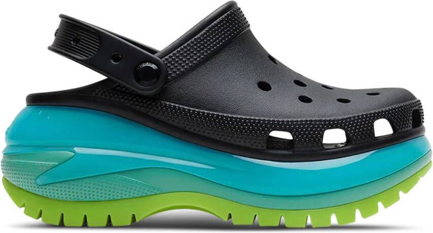 Crocs Classic Mega Crush Clog Zwart Multi 39 40 US M7 W9