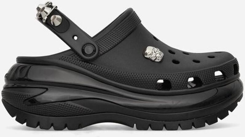 Crocs Classic Mega Crush Rebelrebel Clog Black 45 46 US M11