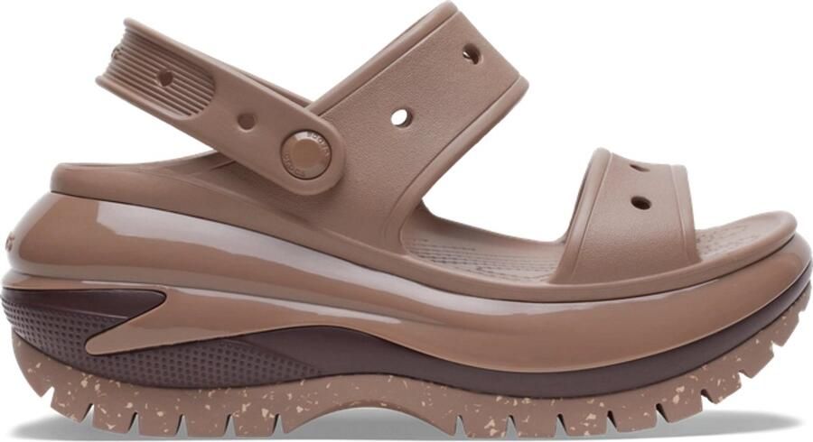 Crocs Mega Crush Sandal Brown- Brown