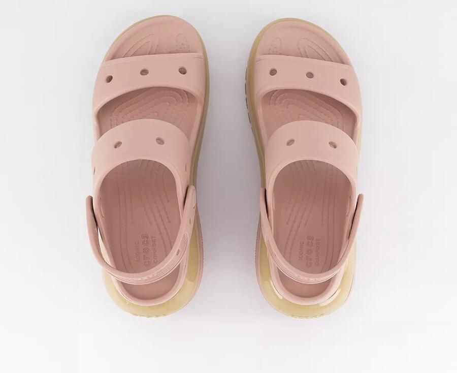 Crocs Classic Mega Crush Sandal Pink Clay M8W10