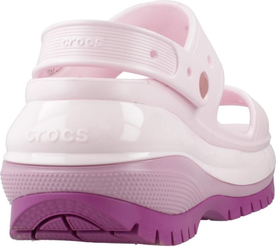 Crocs Sandalen met sleehak Classic Mega Crush Clog