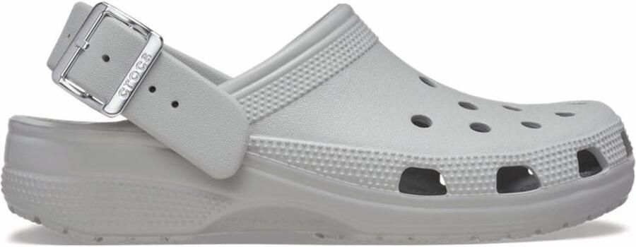 Crocs Classic Metallic Buckle Klompen Grijs