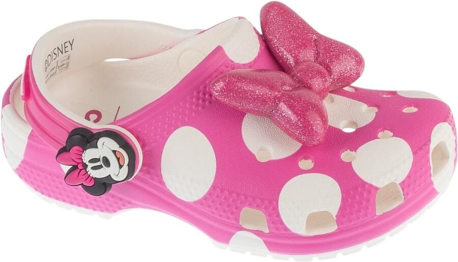 Crocs Classic Minnie Mouse Clog T voor Roze Slippers