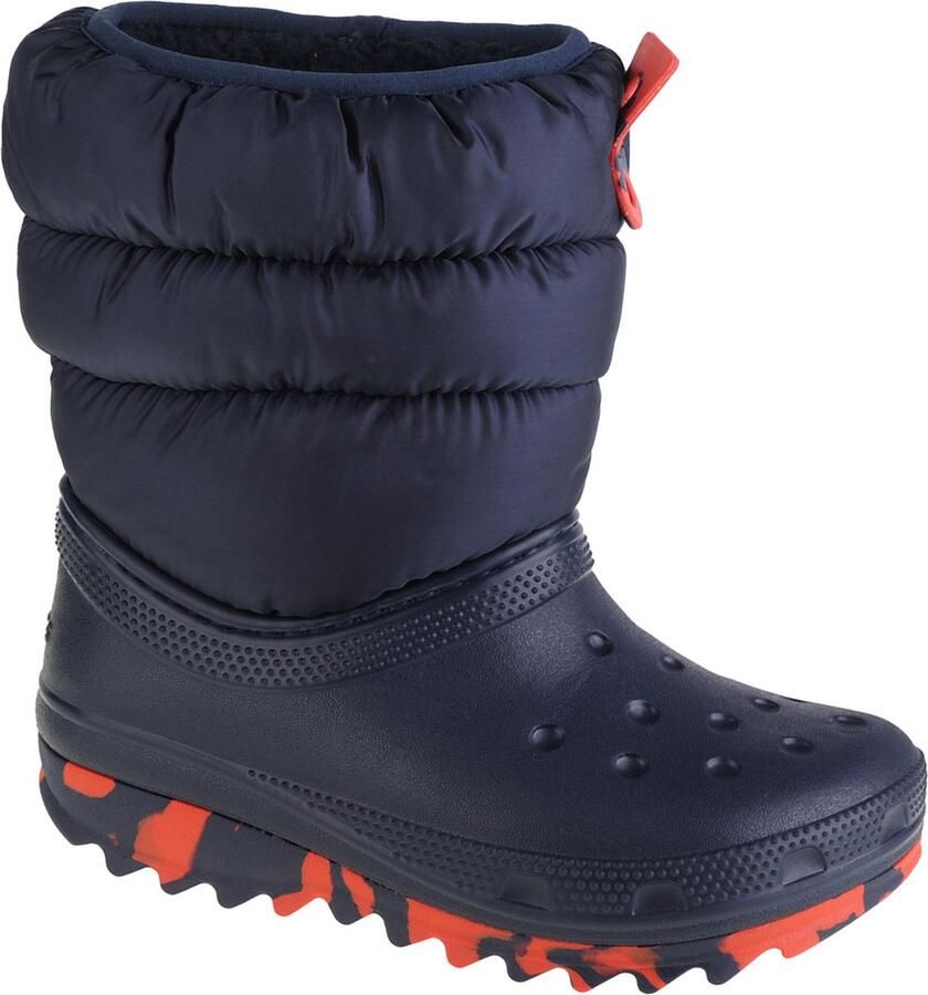 Crocs Classic Neo Puff Boot Kids 207684-410 voor een jongen Marineblauw Sneeuw laarzen - Foto 2