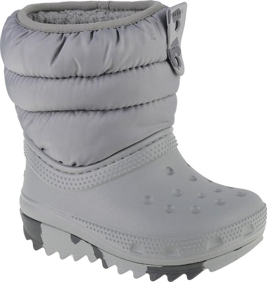 Crocs Classic Neo Puff Boot Toddler 207683-007 voor een Grijs Sneeuw laarzen
