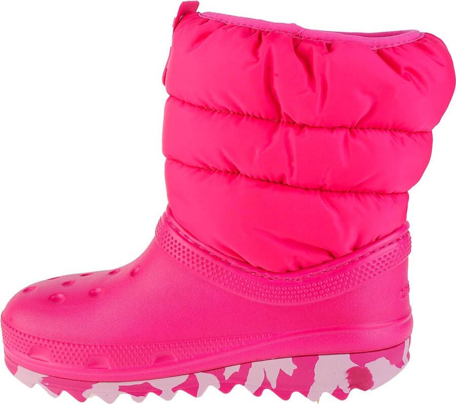 Crocs Classic Neo Puff Boot Kids 207684-6X0 voor Roze Sneeuw laarzen - Foto 2