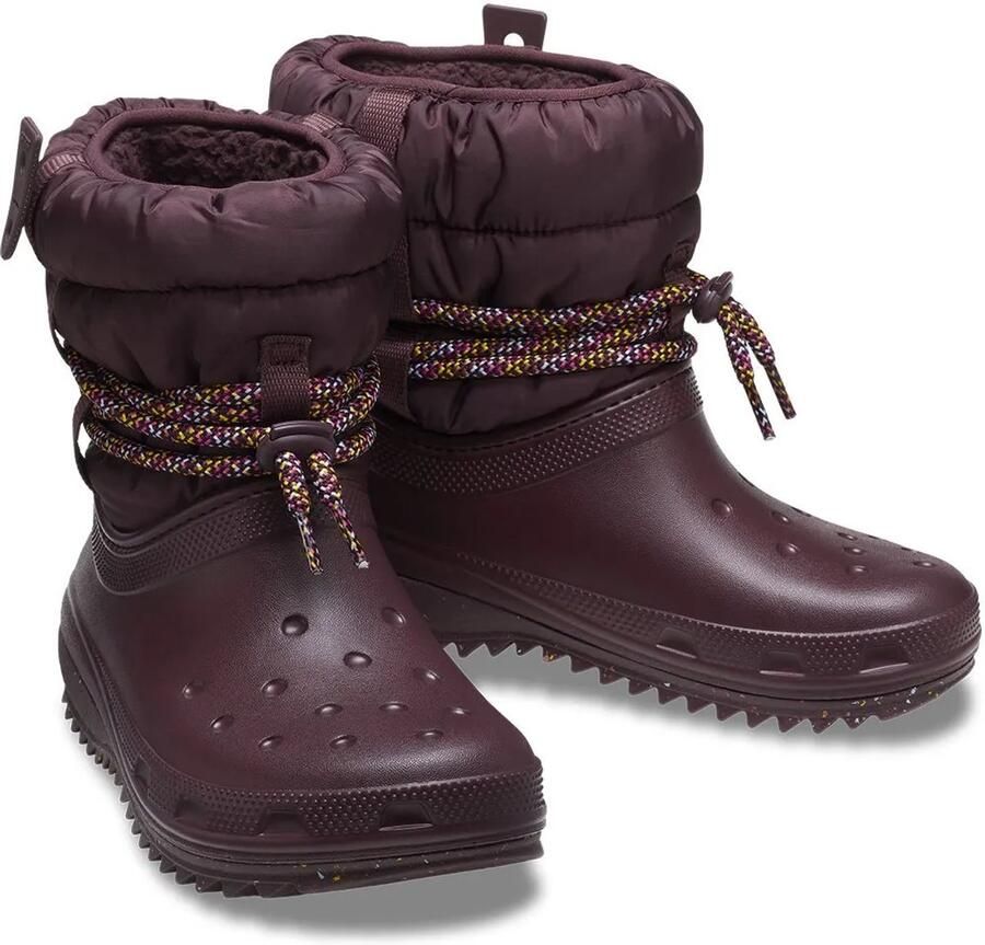 Crocs Klassieke Neo Puff Luxe Winterlaarzen voor Dames Brown Dames