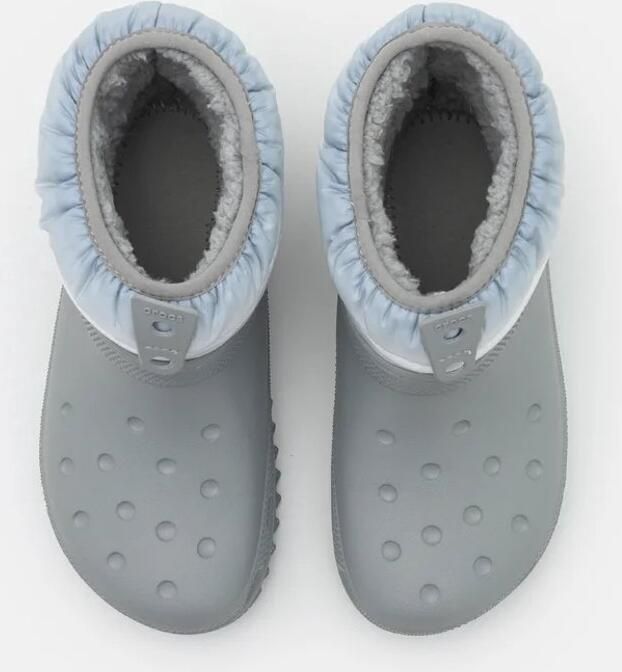 Crocs Classic Neo Puff Shorty Boot Licht Grijs US W5