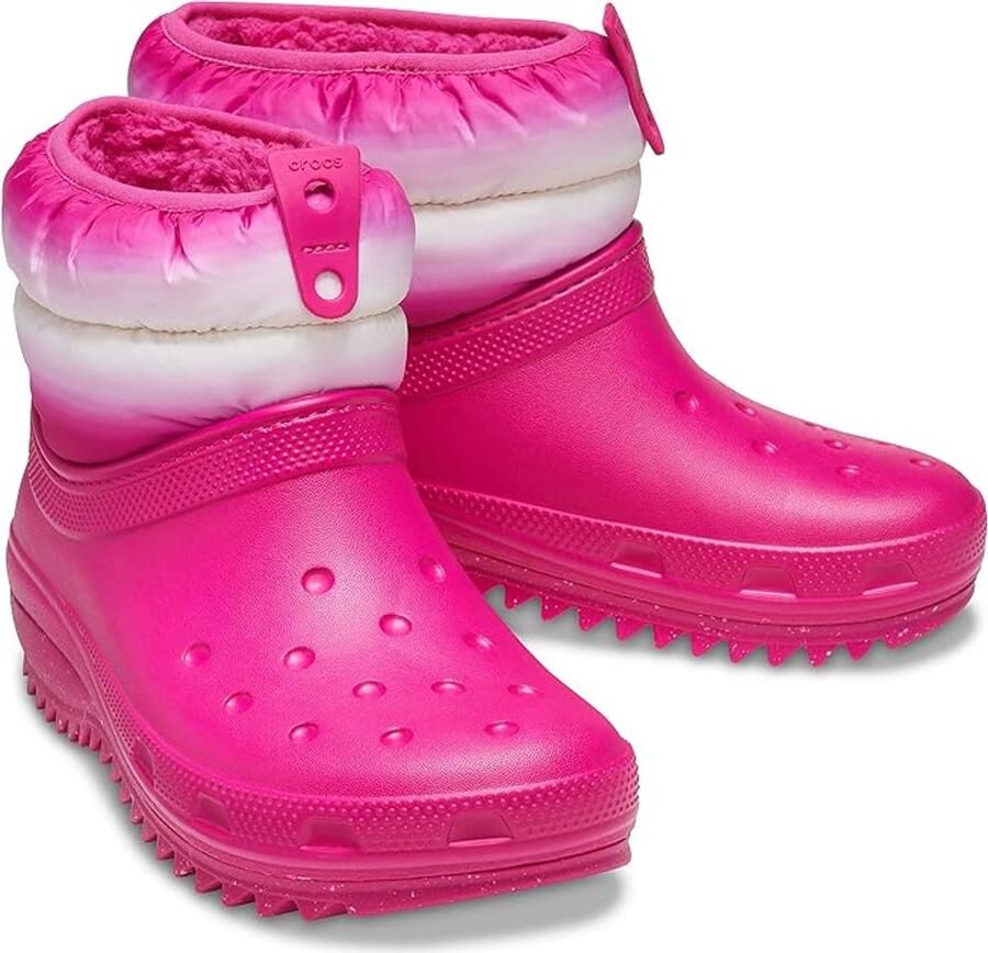 Crocs Classic Neo Puff Shorty Boot W Candy Pink
