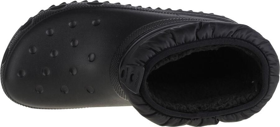 Crocs Women's Classic Neo Puff Shorty Boot Winterschoenen maat W10 zwart grijs - Foto 3