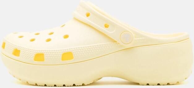 Crocs Classic Platform Clog Buttercream